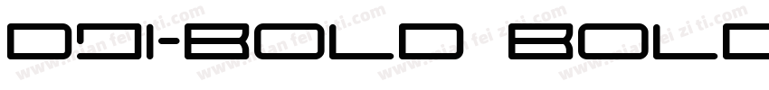 Dji-Bold Bold字体转换